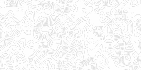 White wave paper curved reliefs abstract background, Abstract topographic contours map background. Black and white lines seamless Topographic map patterns, topography line map.