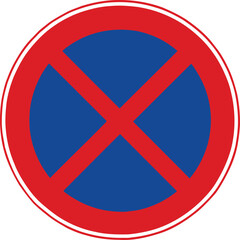 Fototapeta premium No Stopping Sign