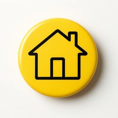 home icon on the yellow button
