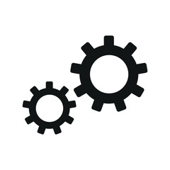Gear icon vector design template