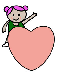 Valentine&rsquo;s Day Clipart Set, Love,Valentine's Day Kids ,
