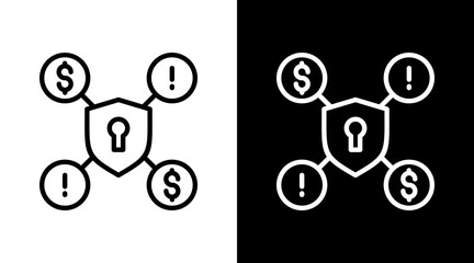 Fintech Security Icon For Design Elements