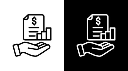 Financial Accountability Icon For Design Elements