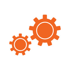 Gear icon vector design template