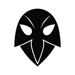 parrot mask festival costume icon