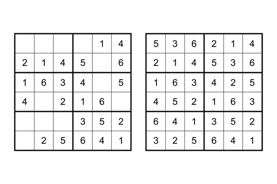 Printable Sudoku Logic Puzzle Worksheet with Number Grid for Mental Exercise