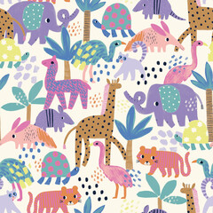 Obraz premium Animal pattern