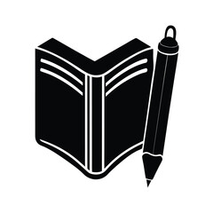 Pencil And Book Education Vector
