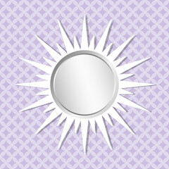 Lounge Elegance, Wall mirror design. Floral decorative background.