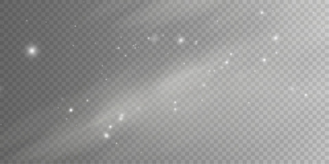 Fototapeta premium Cold Wind Snow Trail Winter Effect PNG.