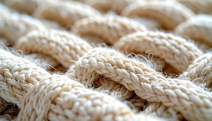 close up of knitting needles