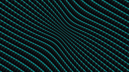 Abstract green wavy pattern