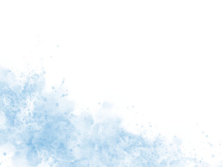 Pastel blue watercolor abstract background. wedding invitation designs or card templates for greetings or invitations on valentines Day. watercolor paint brush glitter for wedding elements.	