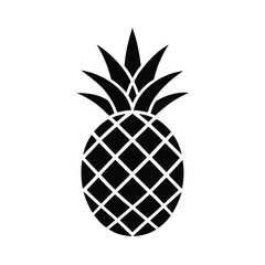 Obraz premium Pineapple Fruit Icon
