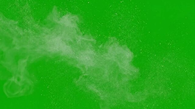 Floating particles dance with small white dust motes slowly effect ad_ready green screen floating dust motes style featuring dirt,