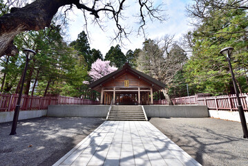 Hokkaido Shrine is the most famous landmark in Sapporo, Hokkaido, Japan