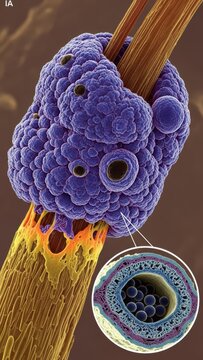 High Resolution Study of Ascomycete Growth and Cuticle Penetration in Clinical Mycology