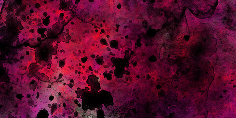 Colorful watercolor background with vintage texture design on white paper background. Abstract watercolor background handprint colorful gradient ink. Colorful painted background elegant.