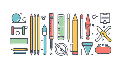 office stationery set