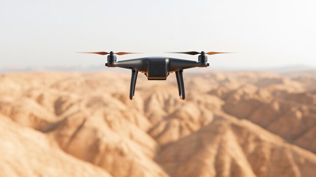 Military reconnaissance terrain segmentation aerial scanning and detection grid.  - Powered by Adobe