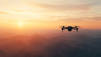 Military reconnaissance terrain segmentation aerial scanning and detection grid. 