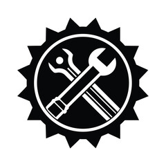 Precision Tools Background Icon
