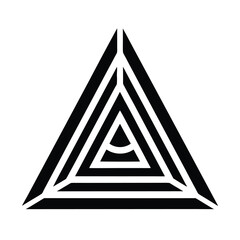 Prehistoric Geometry Sign