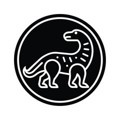 Prehistoric Design Line Icon