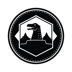 Prehistoric Landmark Badge