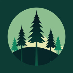 Fototapeta premium christmas tree background