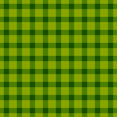 Fototapeta premium Vibrant Green Plaid Pattern Background
