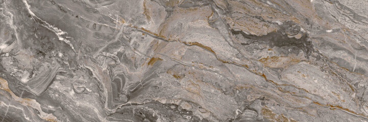 Gray golden marble stone texture background	