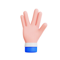 Obraz premium hand with a finger