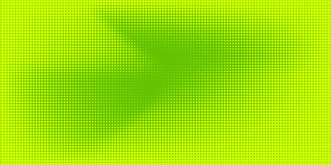 Elegant Dots halftone green color pattern gradient texture with technology digital background. Modern Dots pop art comics with nature graphic design.