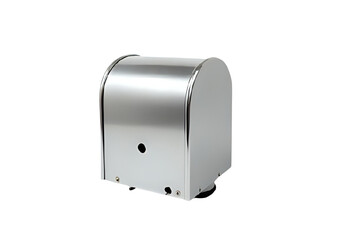 Retro chrome diner napkin dispenser for classic kitchen and restaurant decor