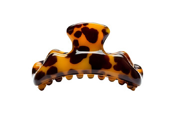 Tortoiseshell pattern hair claw clip for stylish everyday hair styling