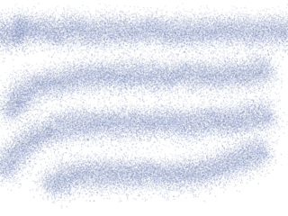 Abstract blue and black horizontal brush stroke pattern illustration