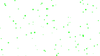 Neon Green Bokeh Lights Overlay Abstract Pattern