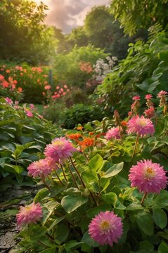 flowers in the garden