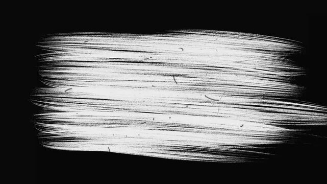 The surface of the hatching of fine lines in pencil by hand with particles of noise, black and white background