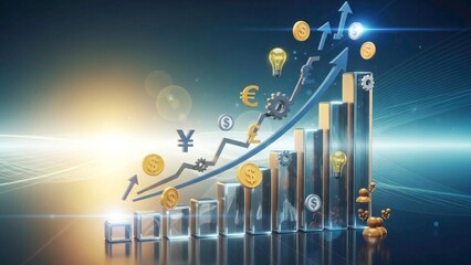 abstract background with arrows