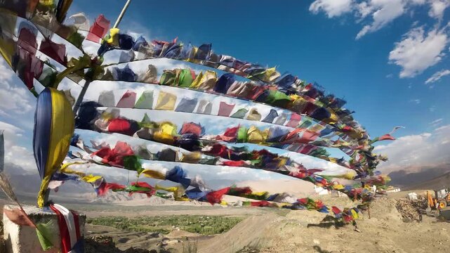 buddhist prayer flags