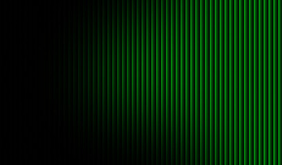 Abstract background featuring a dramatic vertical green light gradient fading into deep black darkness creating a modern digital texture perfect for technology themes © Basit