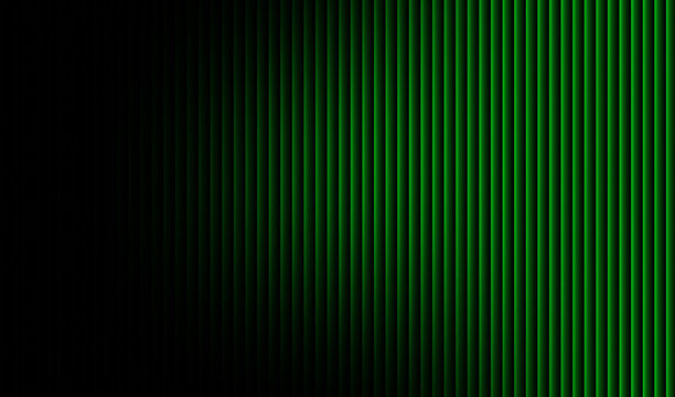 Abstract background featuring a dramatic vertical green light gradient fading into deep black darkness creating a modern digital texture perfect for technology themes