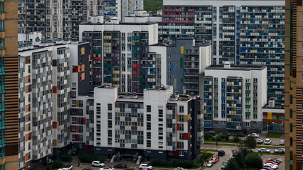 Modern building in Saint Petersburg.