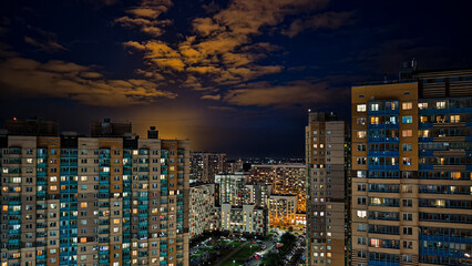 Modern building in Saint Petersburg.