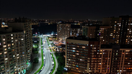 Modern building in Saint Petersburg.