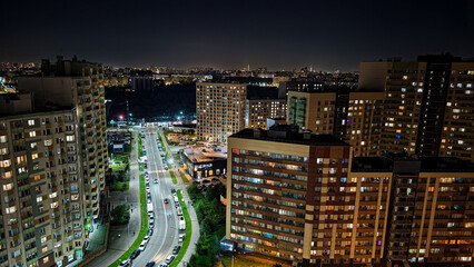 Modern building in Saint Petersburg.