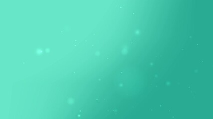 Fresh mint green gradient background with floating sparkle particles and clean soft lighting Suitable for tech presentation startup branding health theme video eco design and modern digital animation