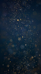 Vertical Gold Dust Lunar Glow